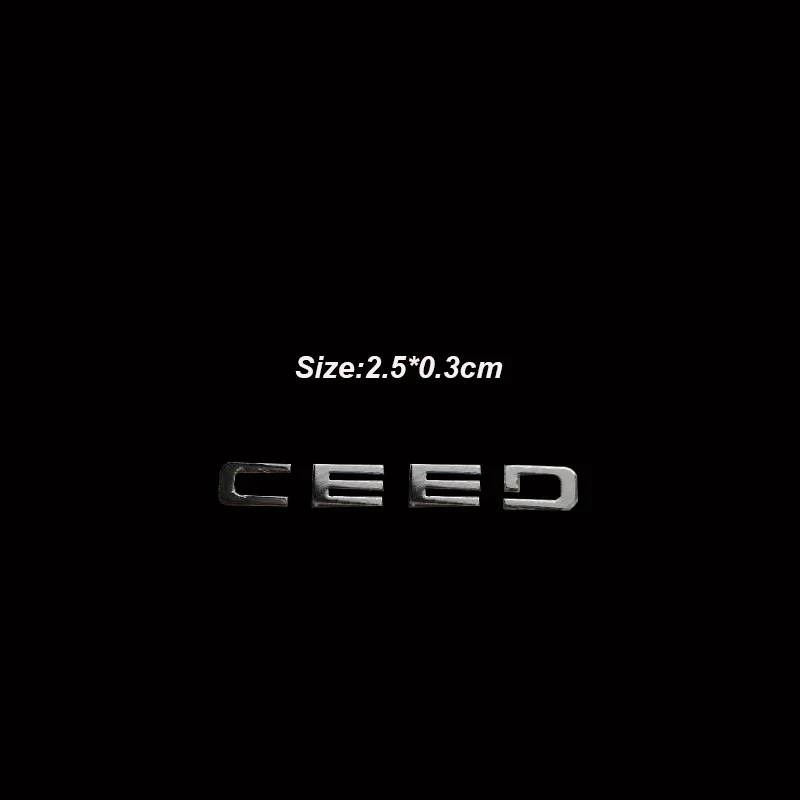 

5pcs Stainless Steel Car Sticker For Kia Ceed