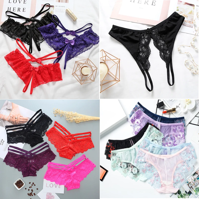 

Ажурные трусики, сексуальные трусики, кружевные трусики, женское нижнее белье, трусики для женщин, женские трусики с бантом, трусики