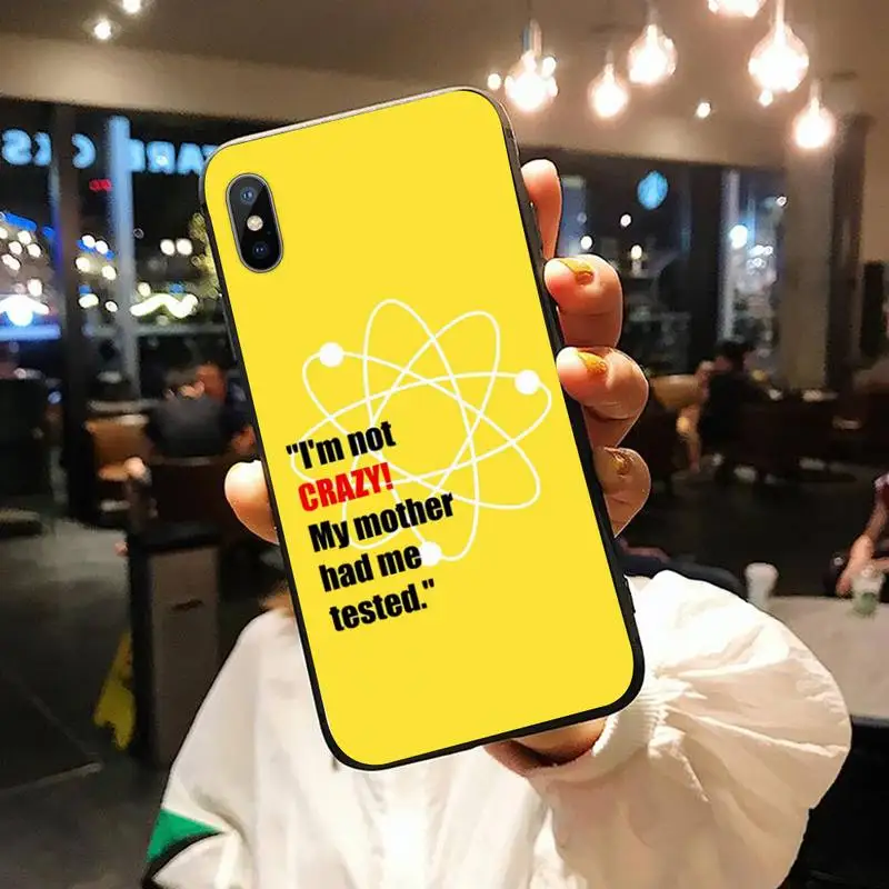 

the big bang theory comedy Phone Case for iPhone 11 12 pro XS MAX 8 7 6 6S Plus X 5S SE 2020 XR