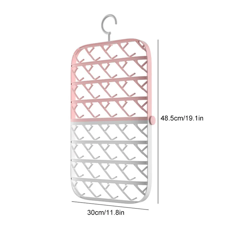 

Newly Multifunctional Foldable Socks Clip Hanger Hanging Drying Racks for Socks Underwear