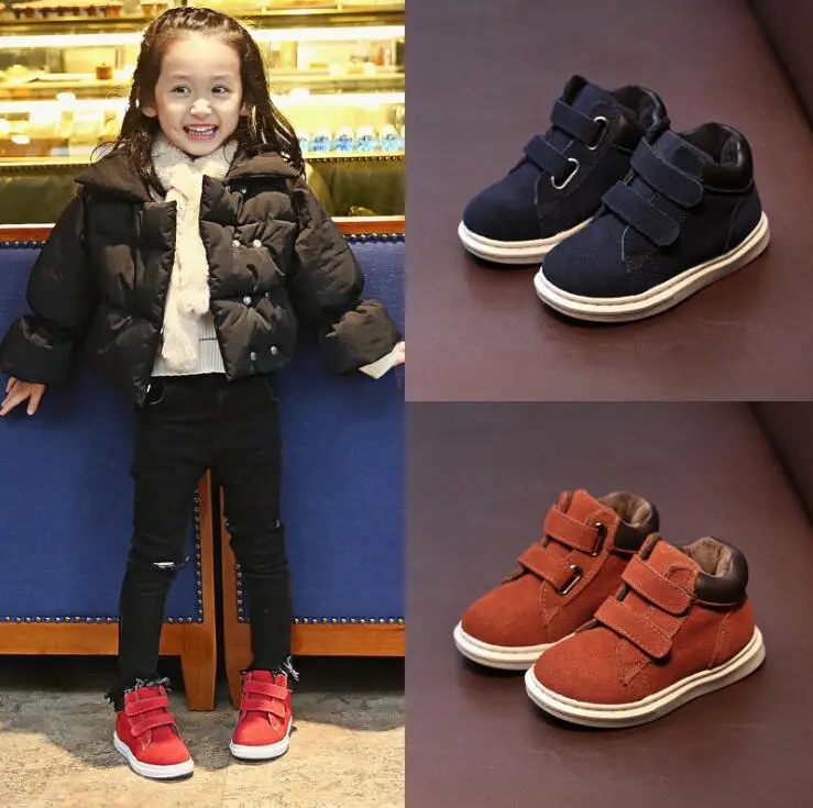 Детские зимние ботинки из натуральной кожи Размер 23 37|kids boots|girl boots childrenboots children |