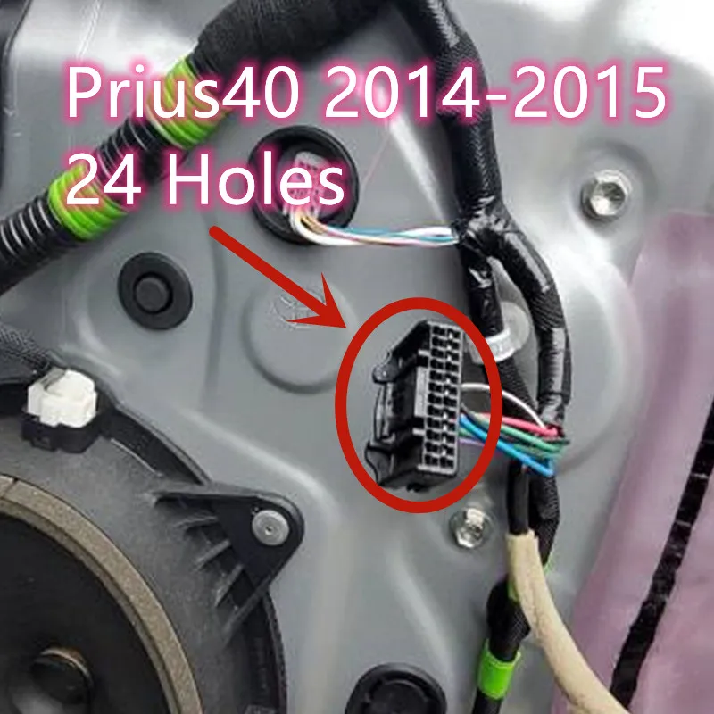 free shipping car side mirror folder auto fold and spread kit for toyota prius 30 2009 2015 free global shipping