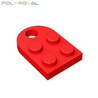 building blocks technicalalal parts 2x2 single sided round edged perforated plate moc educational toy for children gift 3176