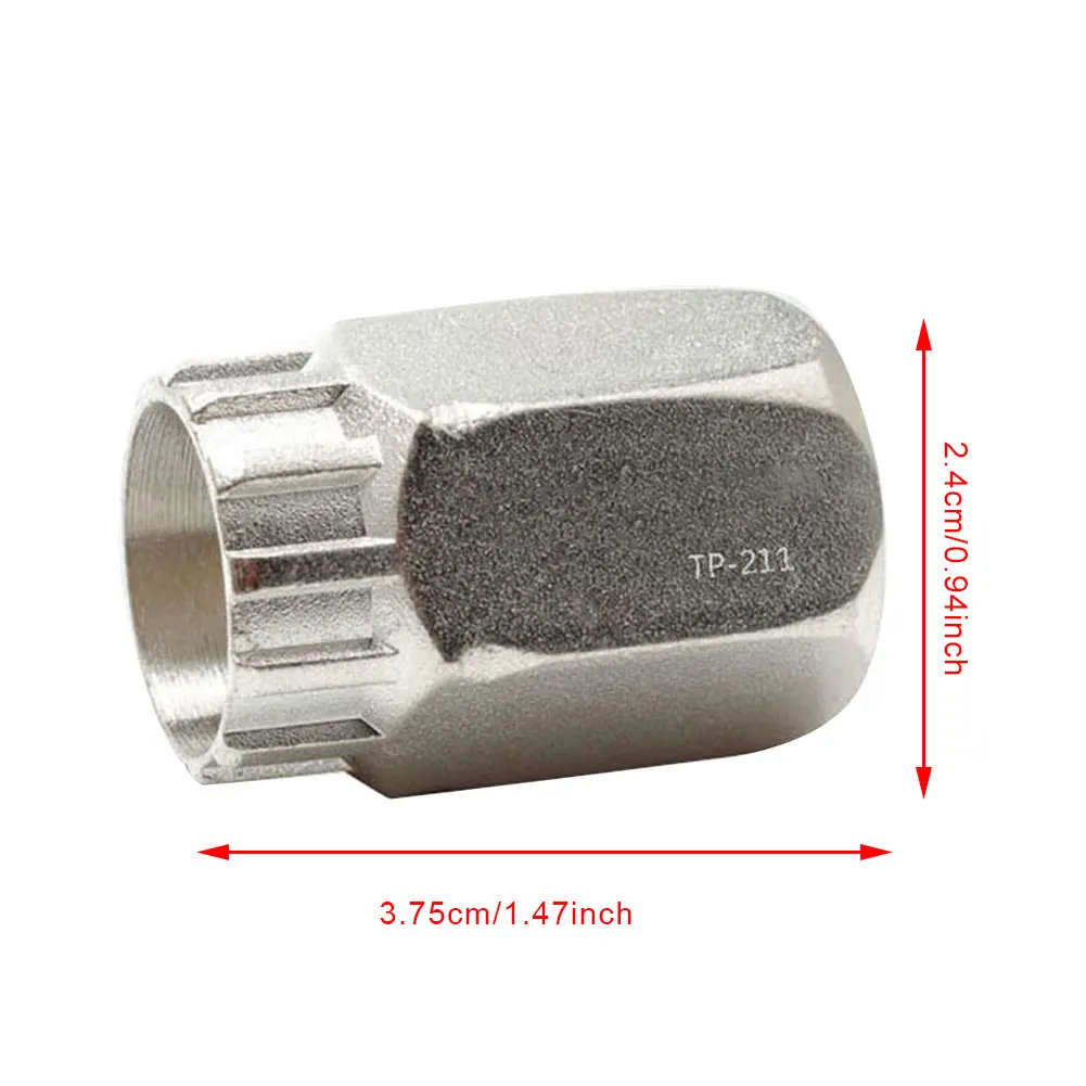 

Mountain Bike Bicycle Cassette Flywheel Freewheel Removal Repair Lockring Sleeve Durable Bicycle Part Accessories Dropshipping