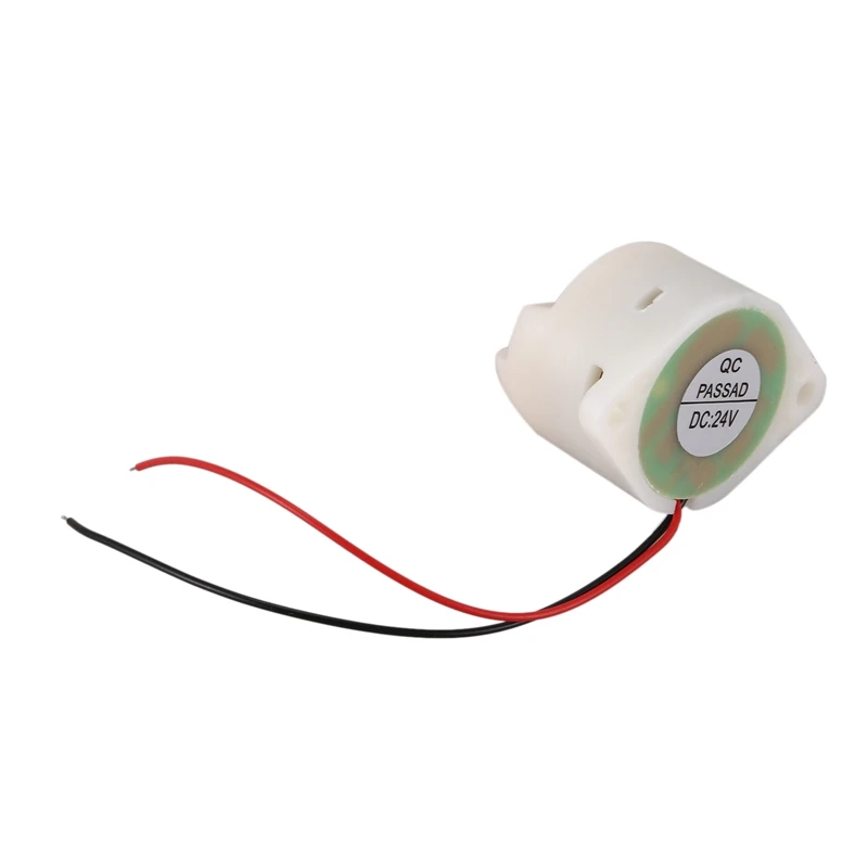 DC 6 24V 30mA 2 провод Промышленный красный светодиодный звуковой сигнал 90