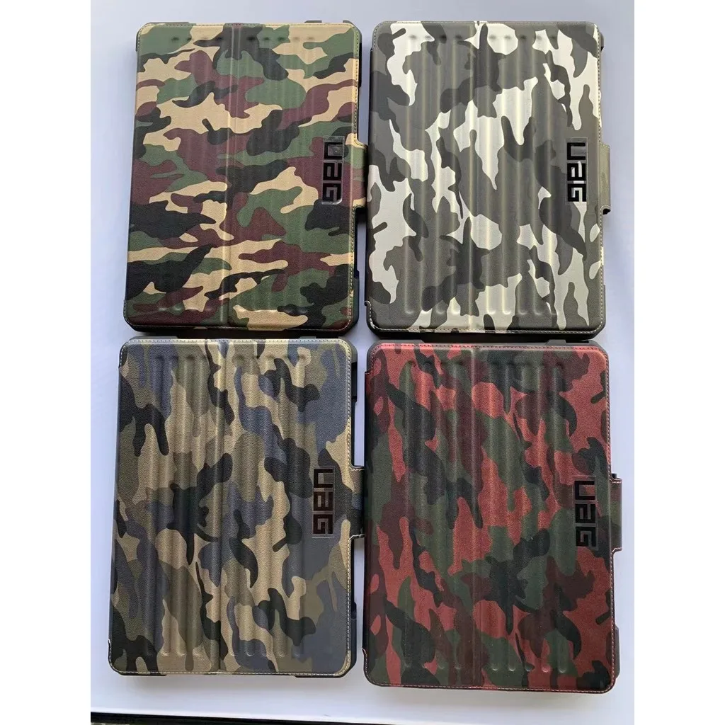 

UAG Original cases For iPad air 4 3 For ipad Pro 2018 2020 2021 For iPad 8 7 6 5 4 3 2 For Mini Smart Cover With Pencil Holder