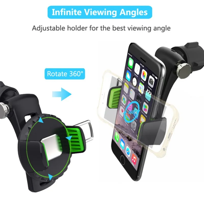 Держатели для телефонов IPhone Samsung Удобный Популярный Автомобильный держатель