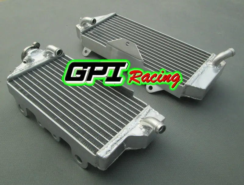 Алюминиевый гоночный радиатор для Kawasaki KXF450 KX 450F KX450F 10 11 12 13 14 2010 2011 Новинка |