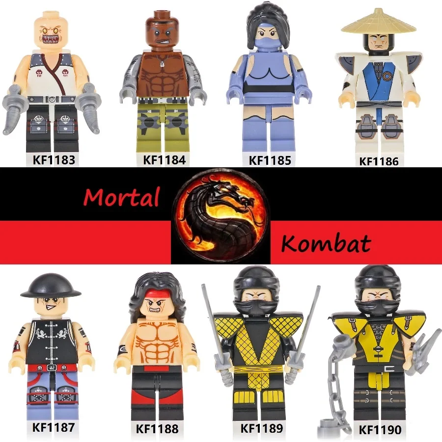 KF6094 Without Box KF6102 KF6094 KF6100 KF8016 CY1001 Набор строительных блоков Mortal Kombat Ross Geller Honda Gunther фигурки Кирпичи игрушки для детей - Цвет: KF6094 Without Box
