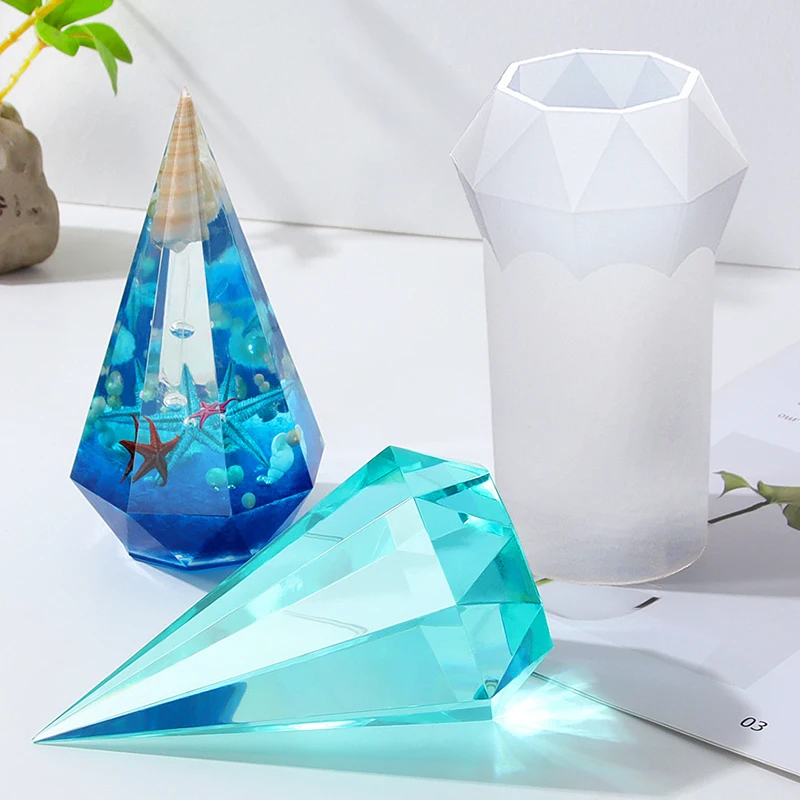 

Сделай Сам Octal Cone Crystal Crafts силиконовый силикон для изготовления УФ эпоксидной смолы формы для свечей пирамиды Energy отливочная форма "Эйфелева башня" Новинка