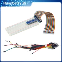 itinit r67 gpio extension board mb 102 830 point breadboard 40 pin gpio cable jumper cable for arduino raspberry pi 4