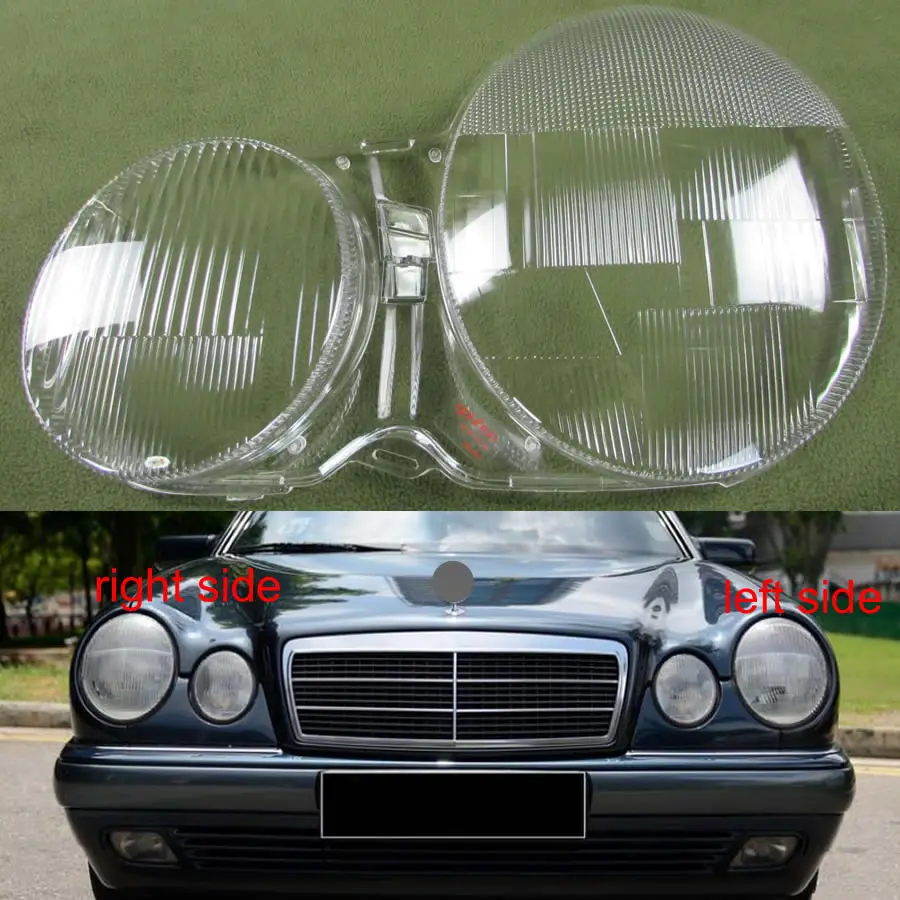 Прозрачный чехол для передней фары Mercedes Benz W210 E200 E240 E260 E280 1995 2003|Корпус| |