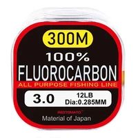 100 fluorocarbon fishing line transparent carbon fiber leader line fishing line material from japan line for carp fishing