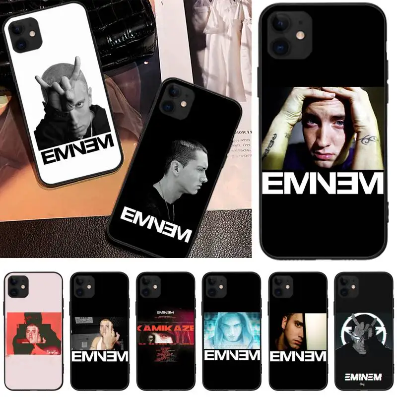 Знаменитый чехол rapper eminem оболочка чехлы для iphone 11 PRO MAX X XS XR 4S 5S 6S 7 8 PLUS SE 2020 Чехлы