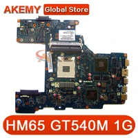 akemy for toshiba satellite p770 p775 motherboard phraa la 7211p k000122880 mainboard hm65 ddr3 gt540m 1gb
