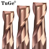tuge milling cutter hrc55 cnc tools 2 flute flat end mills carbide tungsten metall alloy milling cutter shank 4 6 8 10 12mm
