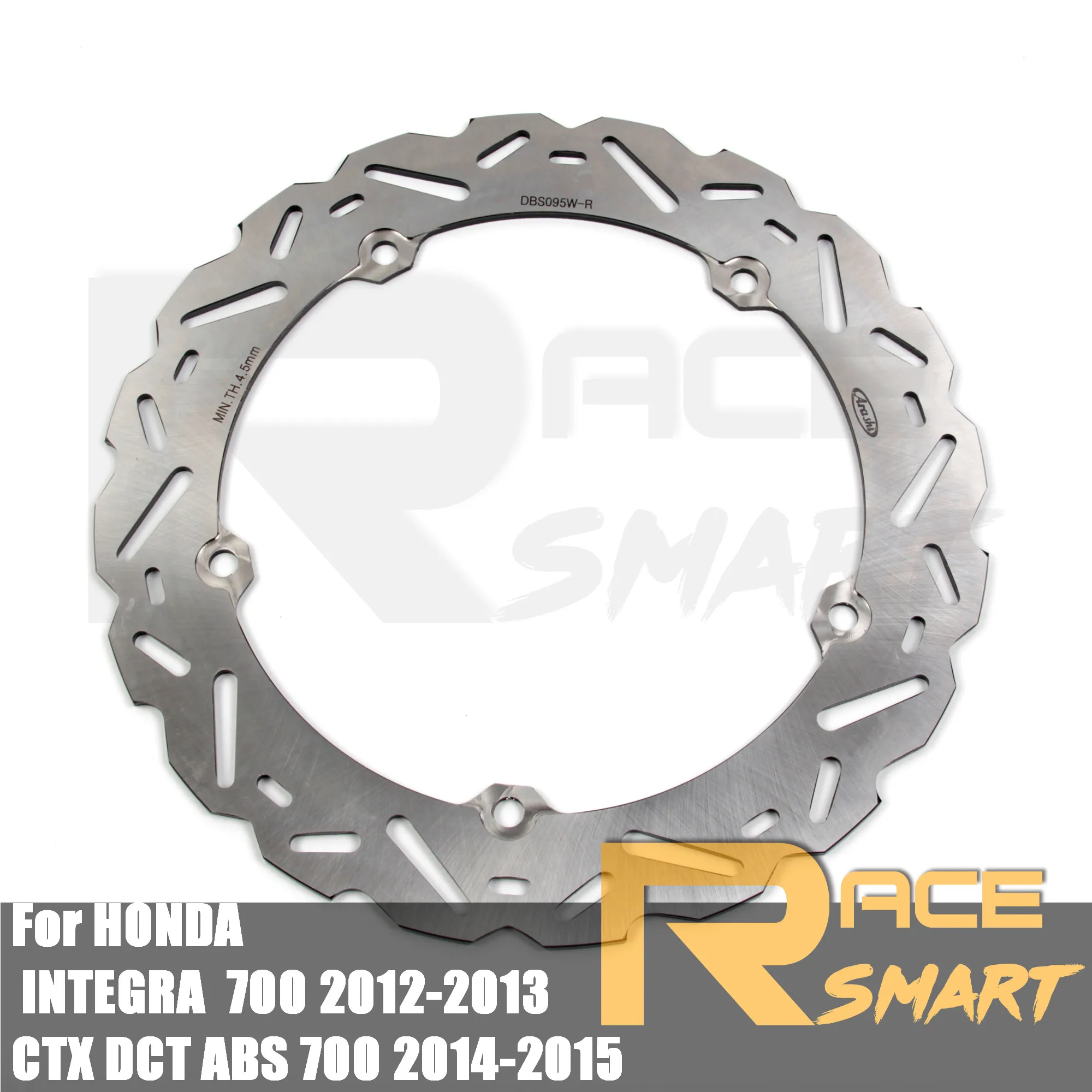 Motorcycle CNC Front Brake Rotor For HONDA CTX DCT ABS 700 2014 - 2016 Disc Disks Rotors N 2014-2016 14 15 | Автомобили и