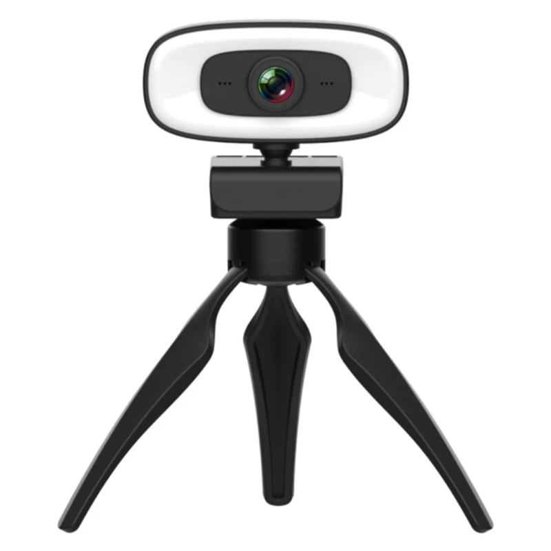 

Веб-камера 20CB 2K с 3 режимами, автофокусом, микрофоном и вращением на 360 °