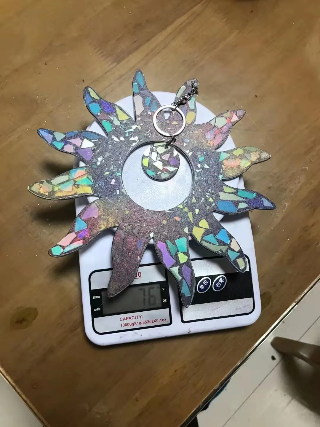 

Sun Home Garden Courtyard Decoration Rainbow Sun Decoration Pendant Outdoor Home Hanging Pendant Craft Window Decorative