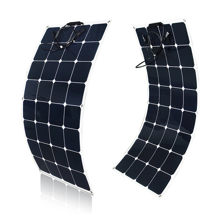 Дизайн многоцелевой Sunpower Гибкая солнечная панель 100 Вт прозрачная солнечная панель прайс-лист