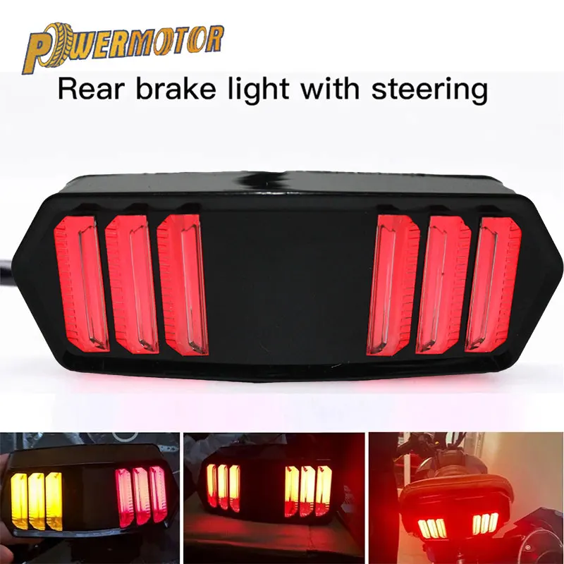 

Motorcycle Rear Light LED Tail Light Signal Lights Running Turn Signal Indicator Lamp For Honda MSX125 CBR650F CTX700 CTX700N