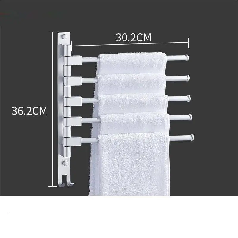 Estante Prateleira Parede Etagere Lazienka Estanteria Rotatable Salle De Bain Wall Shower Accessories Towel Rack Bathroom Shelf