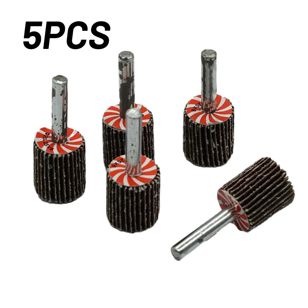 

Sanding Grinder Sandpaper 5pcs 80 Grit 16-80mm Aluminum Oxide Blending