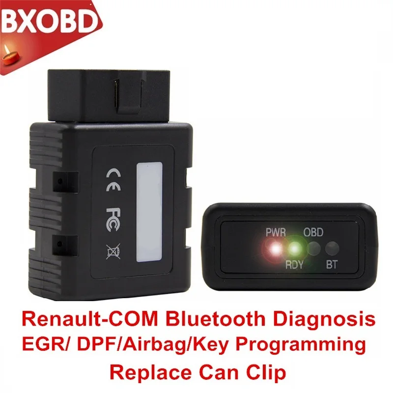 Диагностический сканер OBD2 для Renault-COM Bluetooth замена Can Clip Full Chip интерфейсная