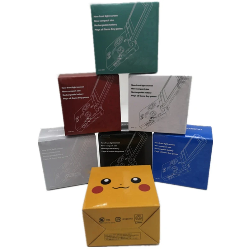 10 штук/партия новая упаковка Коробки для Game Boy Advance SP G B A игровой консоли