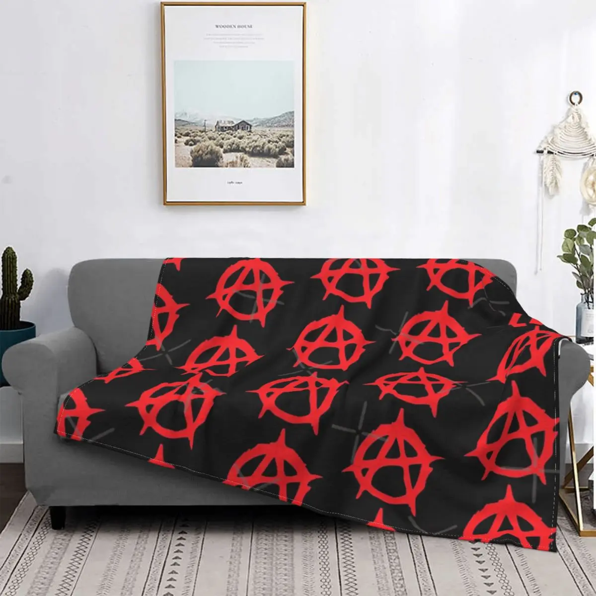 

Manta de anarquicia, colcha a cuadros para cama, sofa, manta Heat MICA, colcha de Пикник