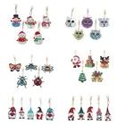 Алмазная живопись сделай сам, брелок с подвеской, Рождественский Декор, Мультяшные животные, кошки, алмазная вышивка крестиком, украшение для женской сумки