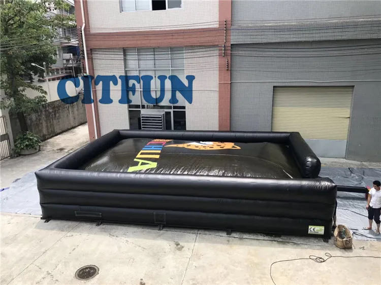 Надувная платформа для прыжков подгоняемая подушка безопасности батутных