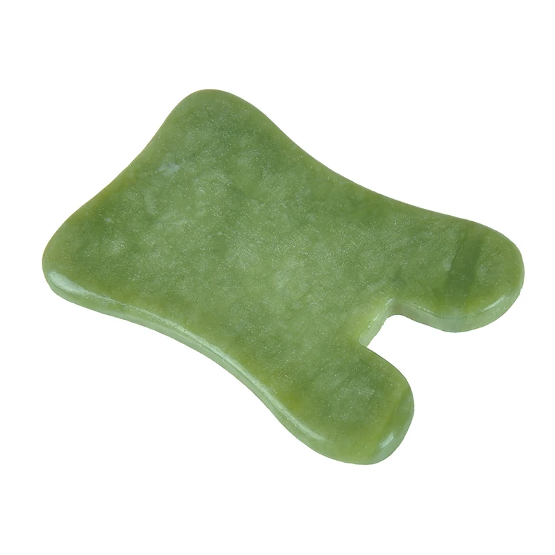 Массажер для лица Gua Sha натуральный нефрит китайская медицина 1 шт.|Массажные