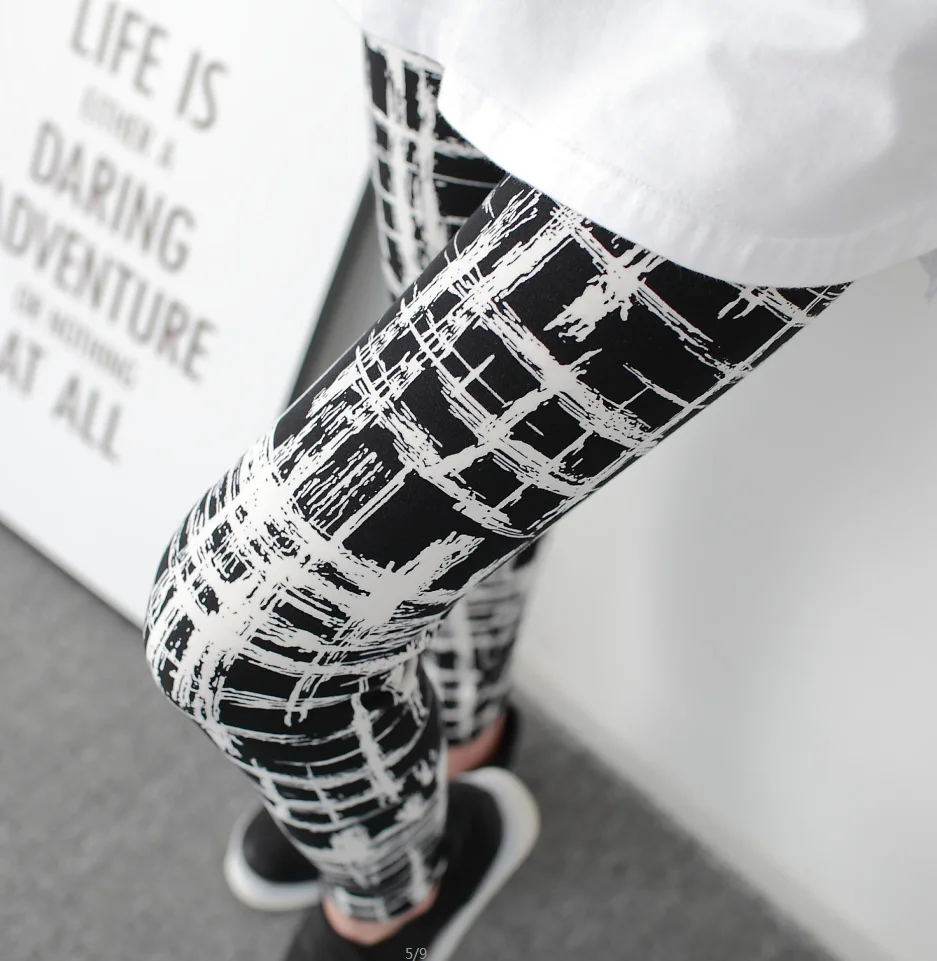 Женские штаны с полосками надписи джинсы высокого стрейч леггинсы для фитнеса