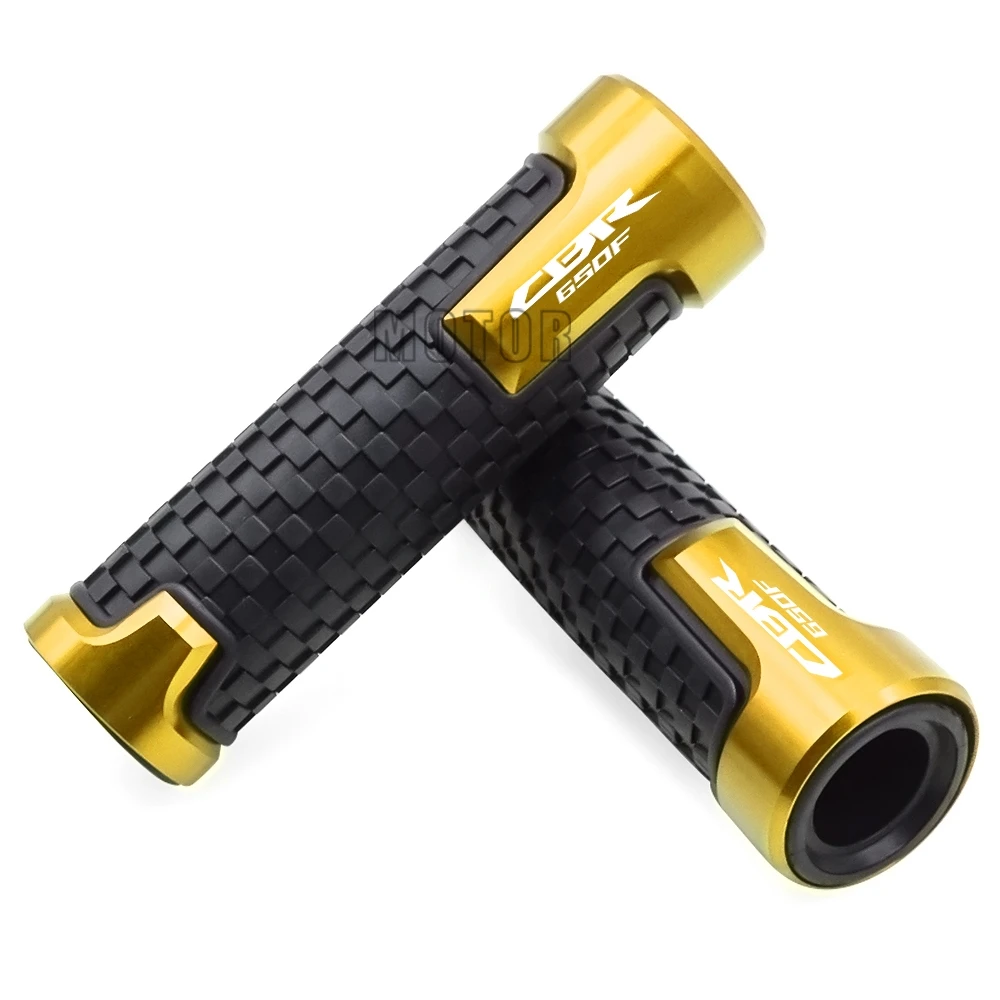 Gold Для Honda CBR650F- CBR650 CBR 650 F 650F мотоцикл 7/" 22 мм противоскользящая ручка для мотоцикла штыри - Цвет: Gold
