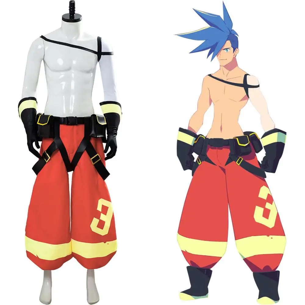 PROMARE Косплей гало тимос костюм униформа наряд Хэллоуин карнавальные костюмы| |