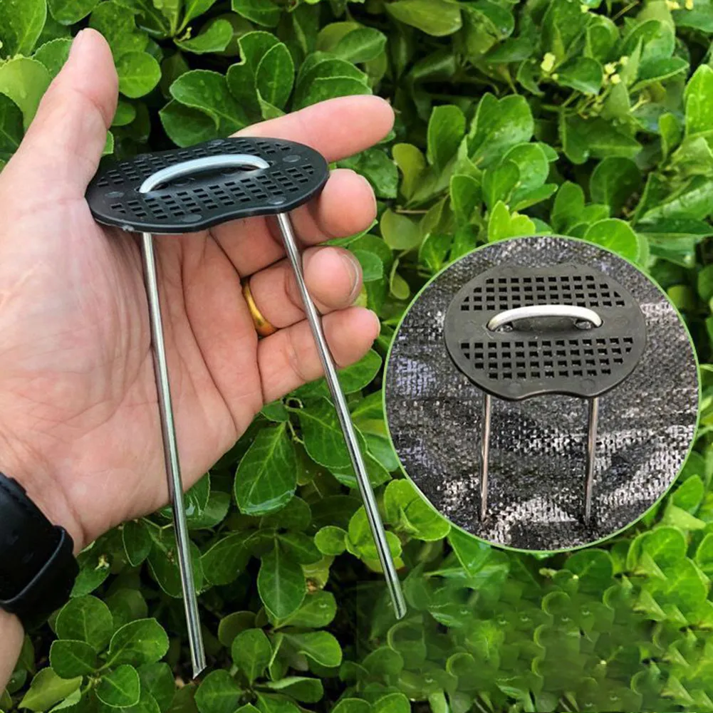 20 шт. 15 см оцинкованные металлические U-образные прищепки для тентов беседок