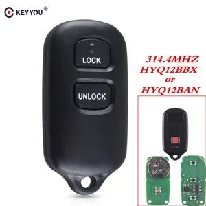 KEYYOU для Toyota HYQ12BAN HYQ12BBX 2000 2001 2002 2003 2004 2005 2006 2007 2008 безключевой Автомобильный Дистанционный ключ 314,4 МГц 2 2 + 1 кнопки