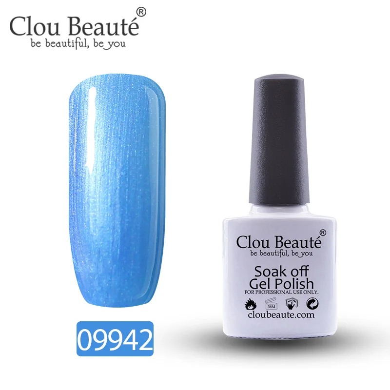 09942 Гель-лак для ногтей Clou Beaute 79 цветов полуперманентный замачивающийся лак для ногтей маникюрный УФ СВЕТОДИОДНЫЙ Цветной Гель-лак 10 мл серия Nude - Цвет: 09942