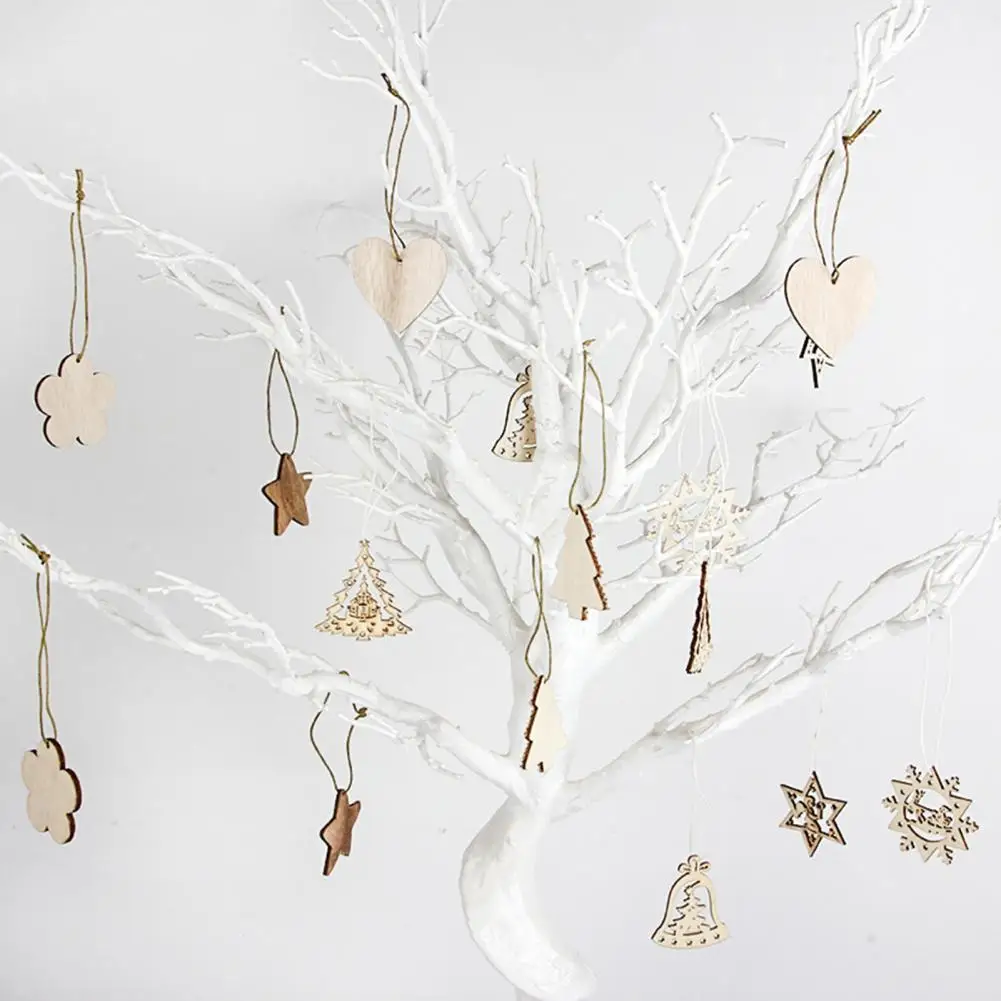 

Easy to Use Practical Xmas Hanging Pendant Cutout Embellishment Indoor Decor
