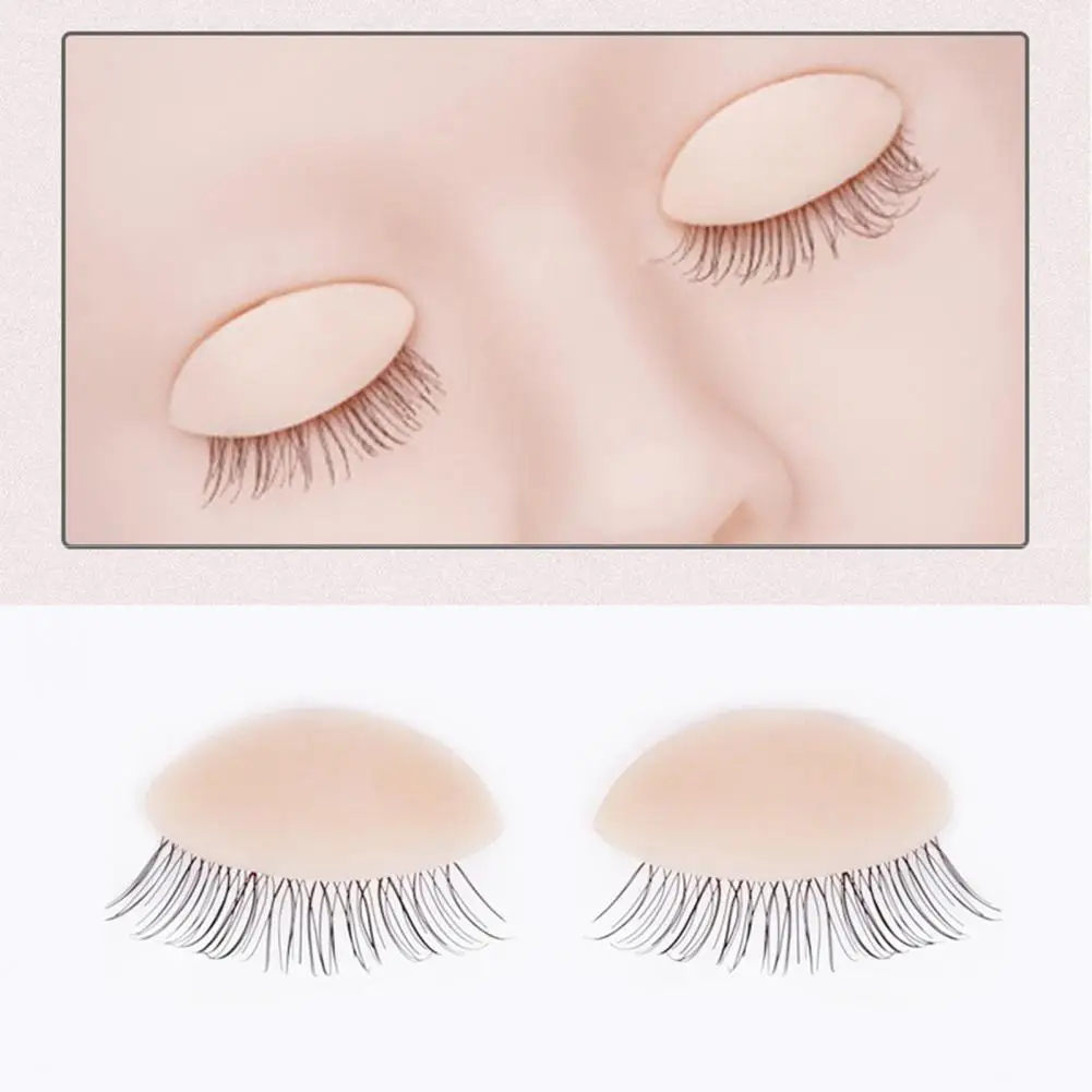 

3 Pairs Skin-Friendly Easily Cleaning Unique Design 3D Easily Cleaning Vivid False Eyelash False Eyelash for Women