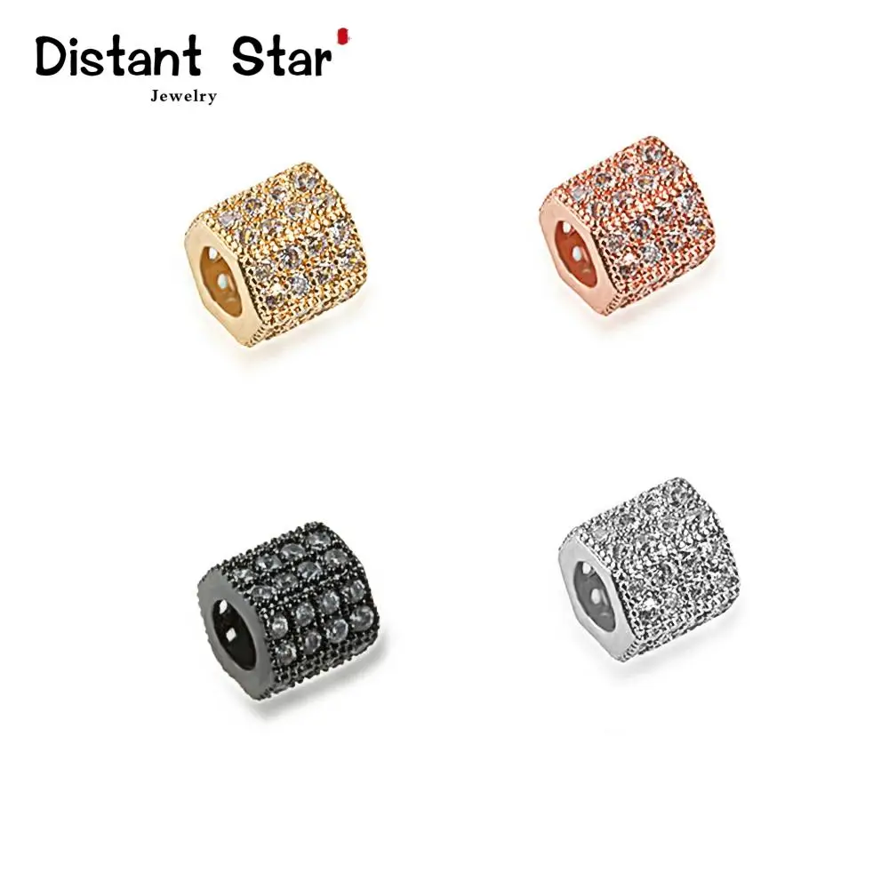 7*8 мм лучшее качество золотой медный кубический цирконий аксессуары для