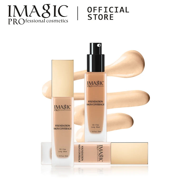 IMAGIC Жидкий тональный крем жидкий макияж консилер полное покрытие контроль