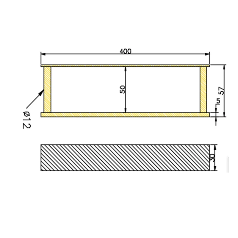 

Self Adhesive Towel Bar Bathroom Towel Holder No Drilling Wall Mounted SUS 304 Stainless Steel Brushed Finished