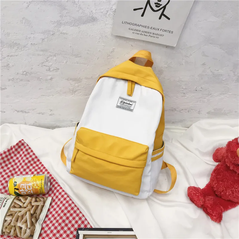 

Women Backpack Luxury College Black Preppy Style Fashionable School Bags for Teenage Girls Mochila Feminina Schoolbag