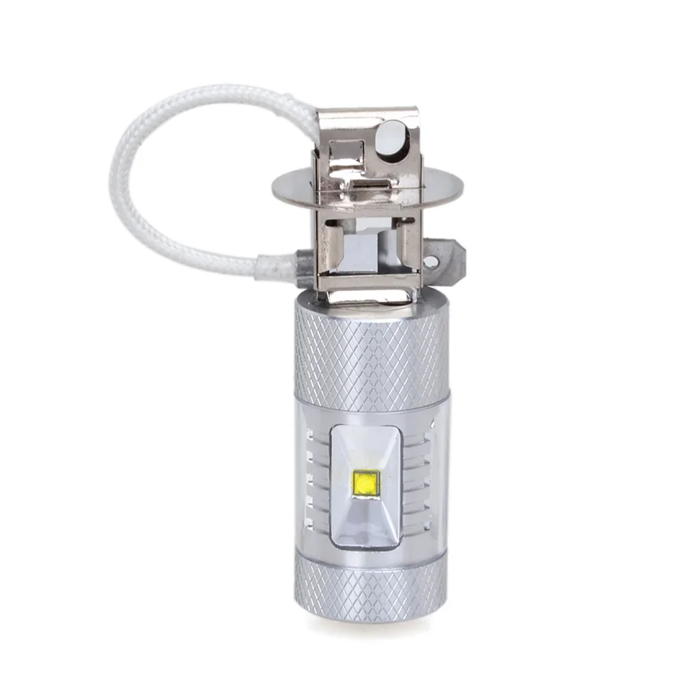 H1 AC/DC 12-24V 30W 380LM 6000K белый светодиодный Противотуманные фары Дневные Фары