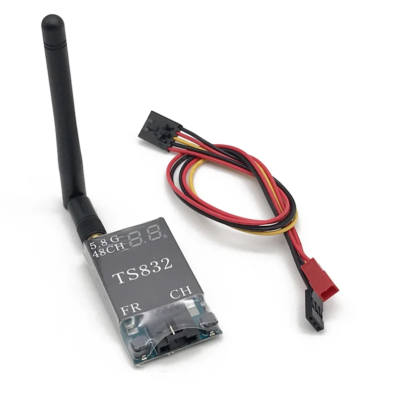 FPV 5 8G 600mW 48CH беспроводной av передатчик приемник TS832 + RC832 Tx Rx набор/CCD 800TVL 2 1 мм/CMOS