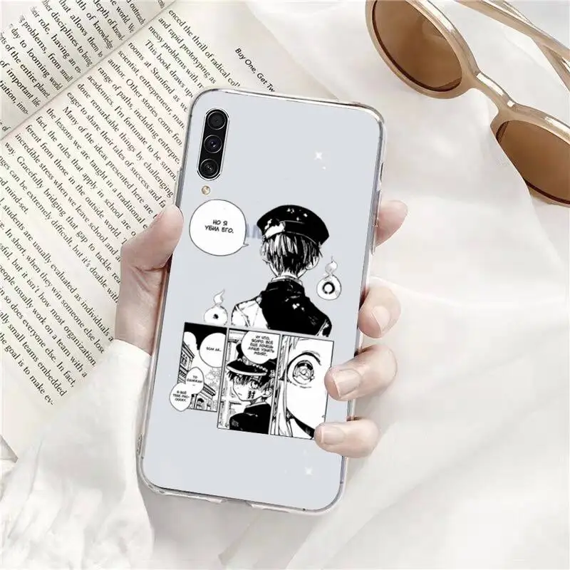 

Jibaku Shounen Hanako kun Phone Case Transparent For Samsung Galaxy A71 A21s S8 S9 S10 plus note 20 ultra