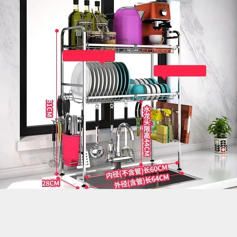Cosinha раковина Cosina Организация Keuken нержавеющая сталь Cozinha Mutfak Cocina Organizador стойка