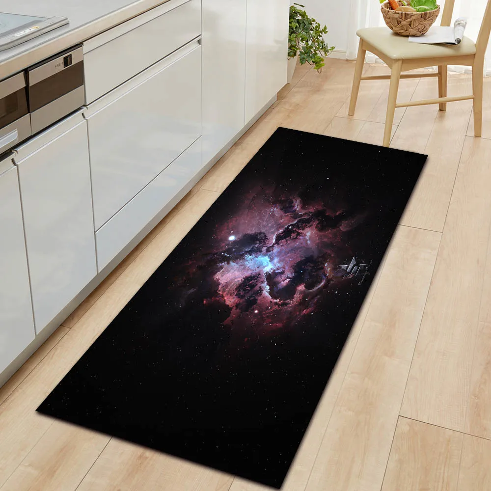 Новое поступление входной коврик Вселенная звездное небо модный современный